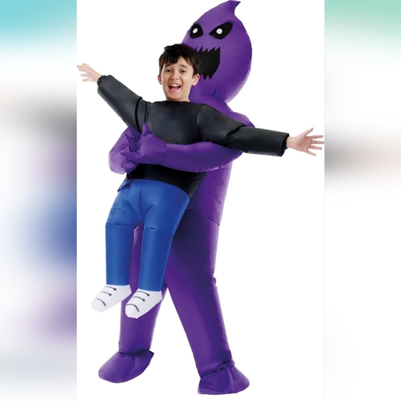 Morphe Other - Kids Light-Up Purple Ghoul Pick-Me-Up Inflatable Costume